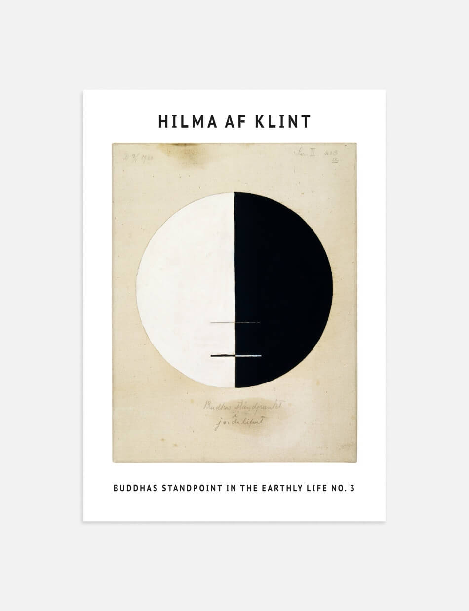 Buddhas Standpoint in the Earthly Life No 3 - Hilma af Klint