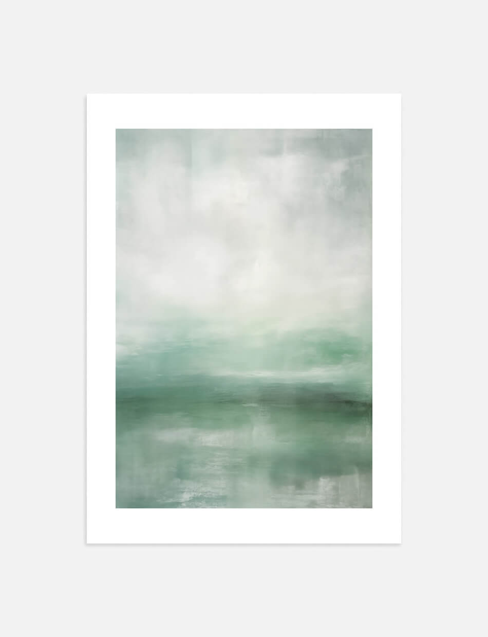 Green Abstract Landscape 01