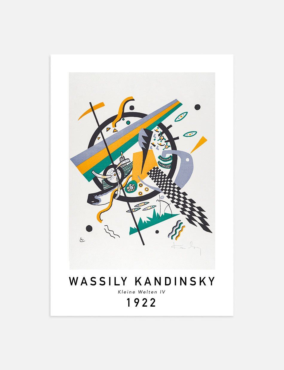 Kleine Welten IV - Wassily Kandinsky