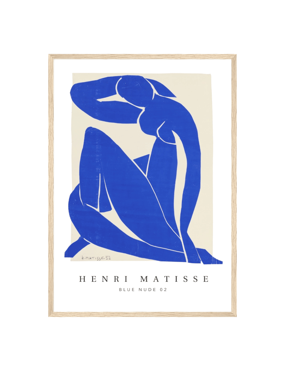 Blue Nude 2 - Henri Matisse