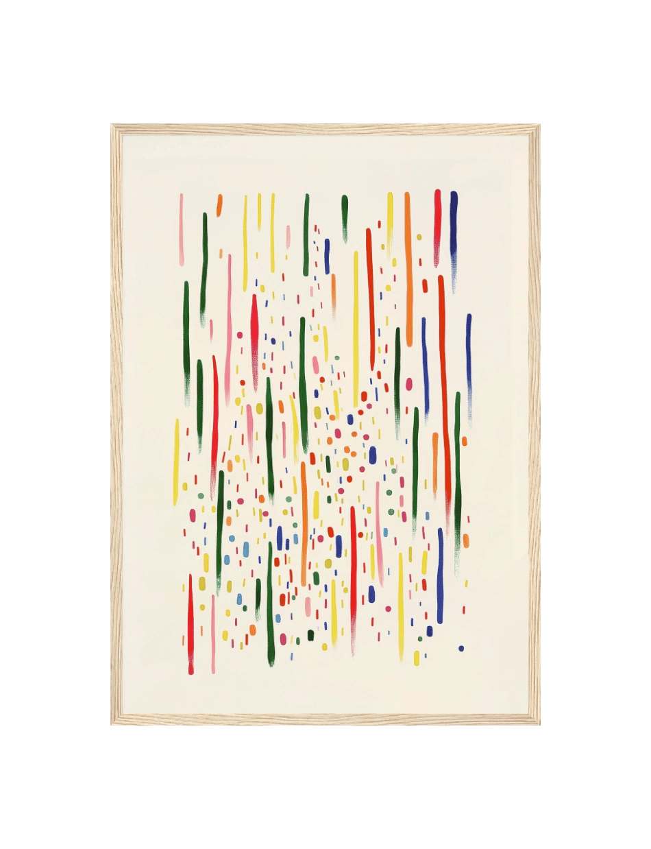 Colorful Lines and Dots