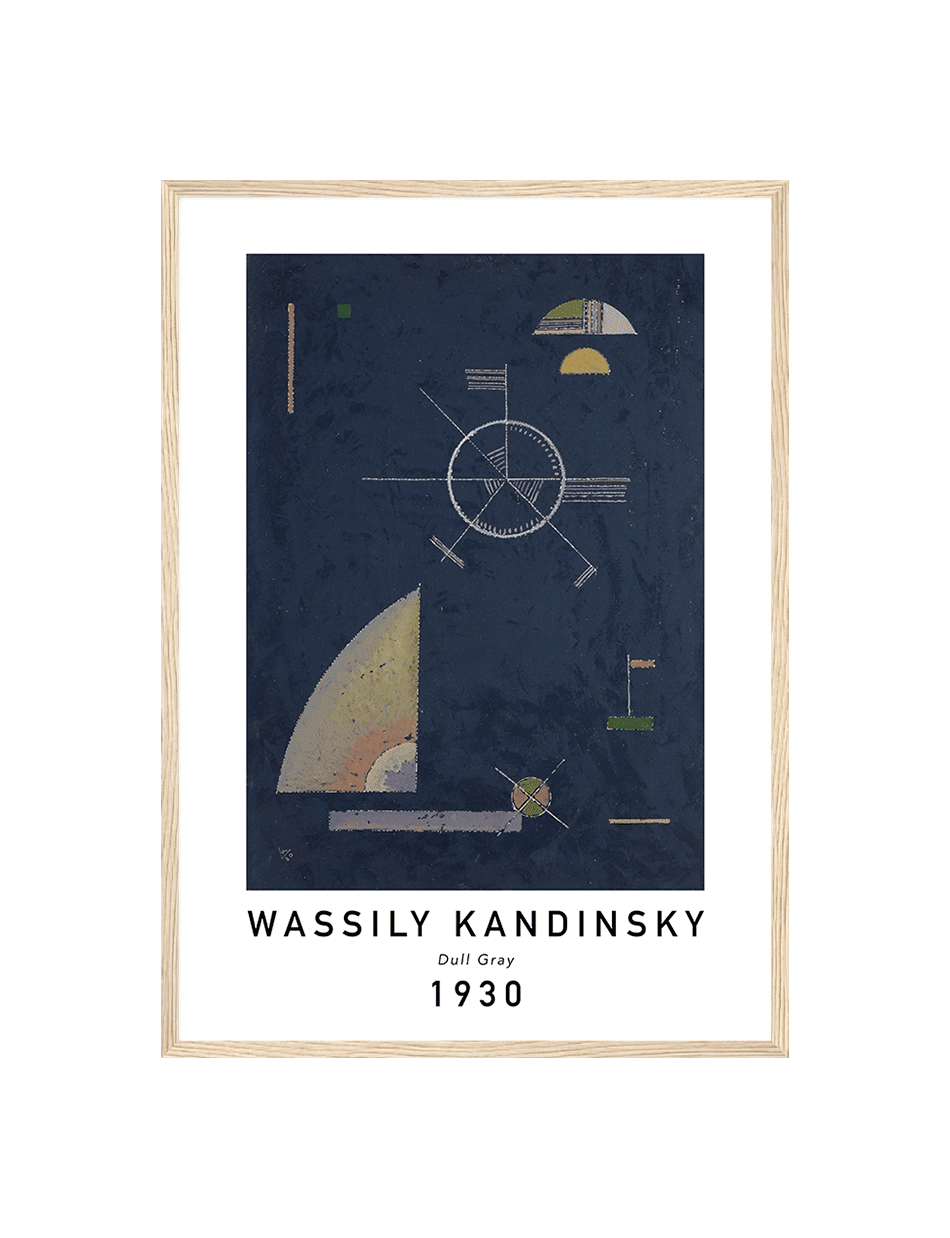 Dull gray - Wassily Kandinsky