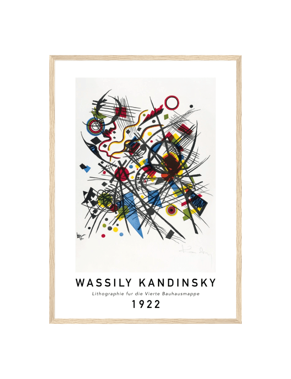 Landscape with Two Poplars - Wassily Kandinsky