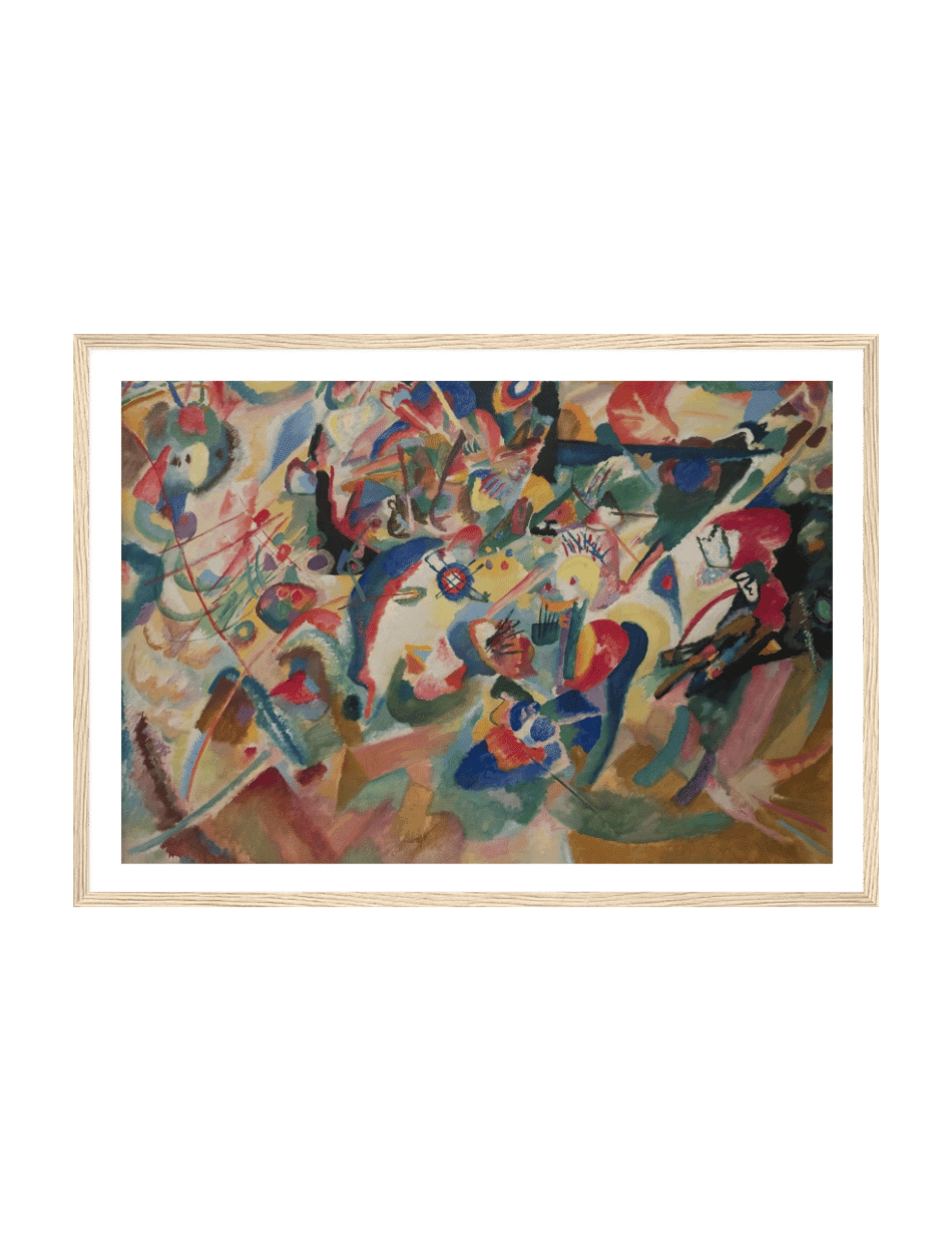 Sketch 3 for Composition VII - Wassily Kandinsky