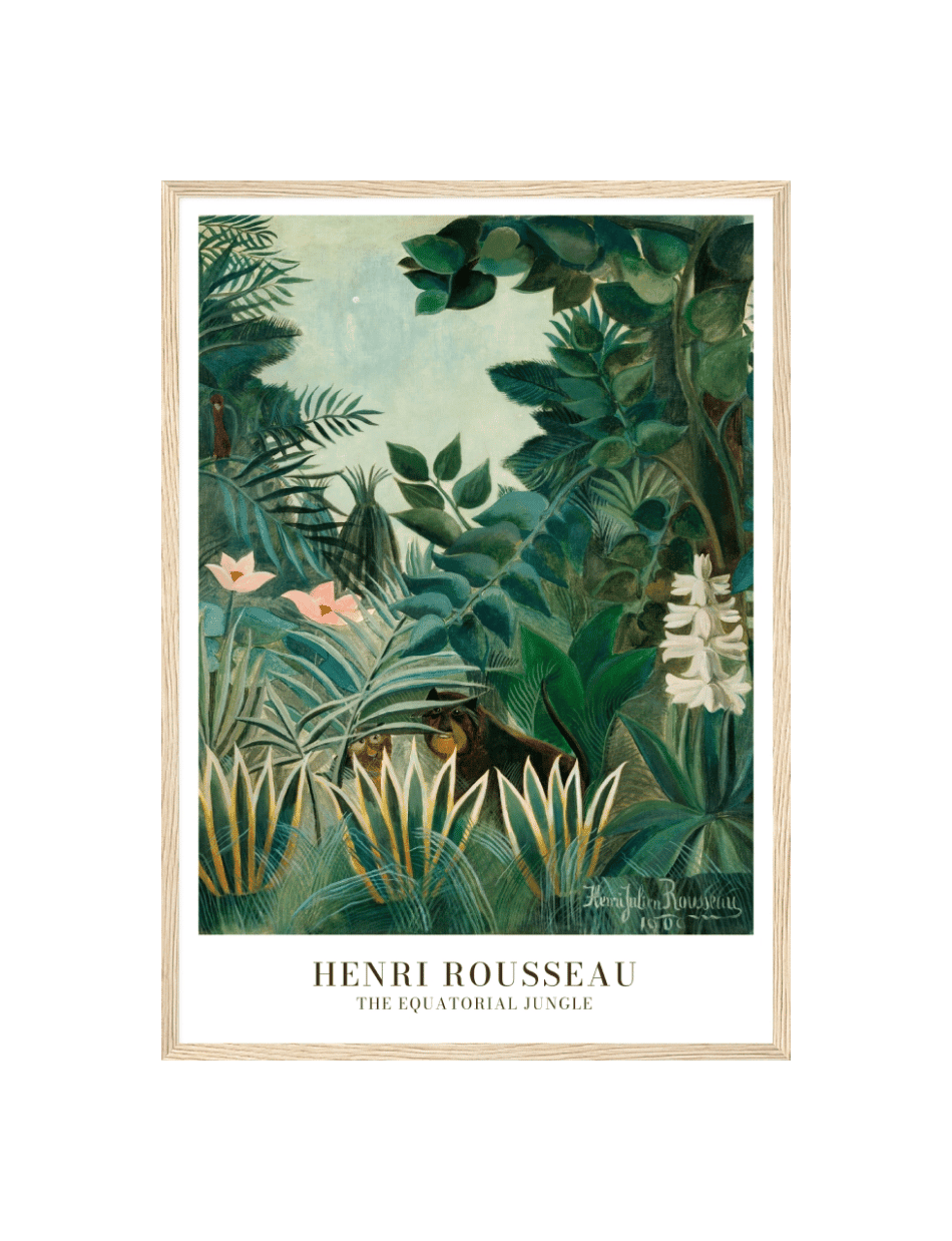 The Equatorial Jungle - Henri Rousseau