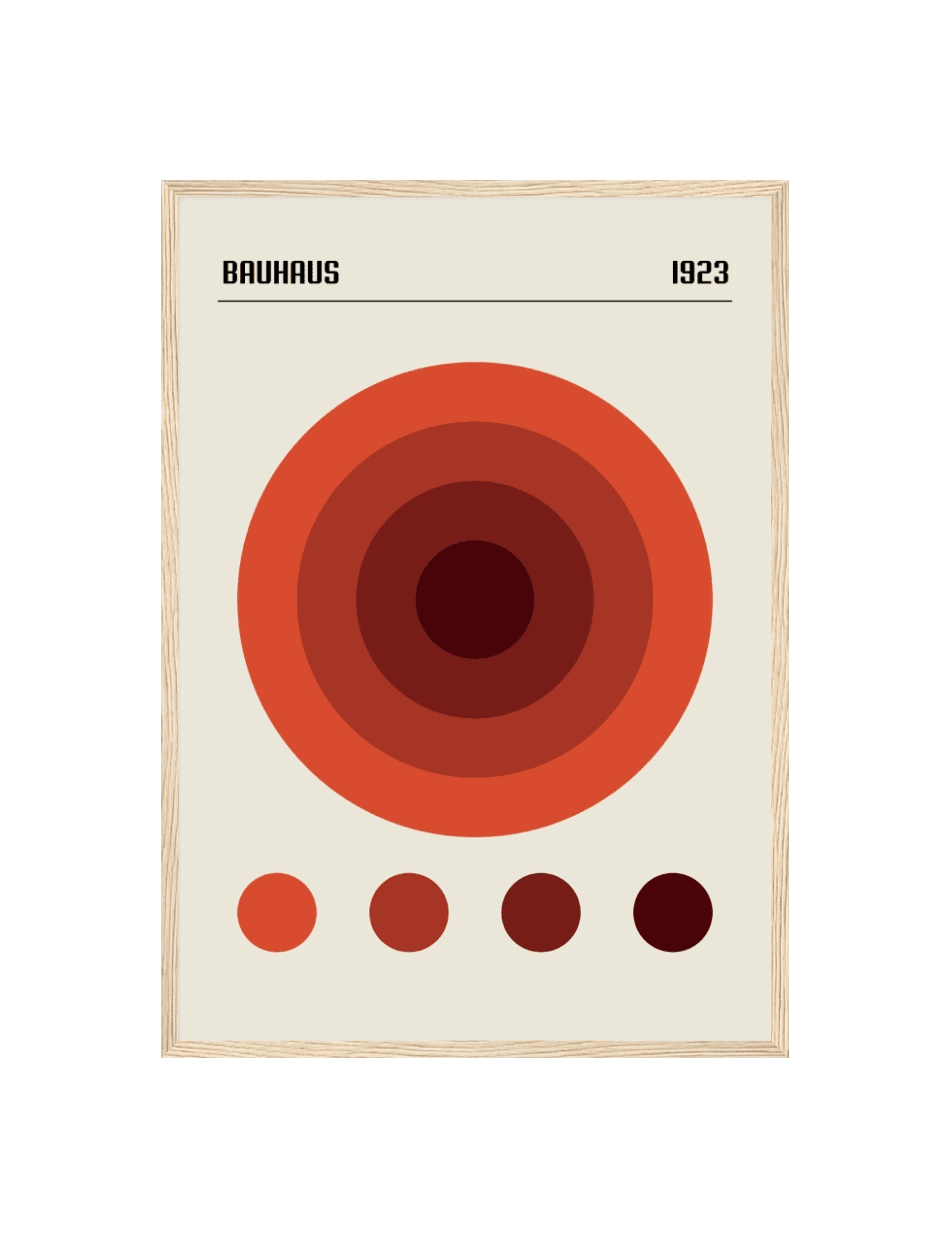 Bauhaus Orange Color Palette