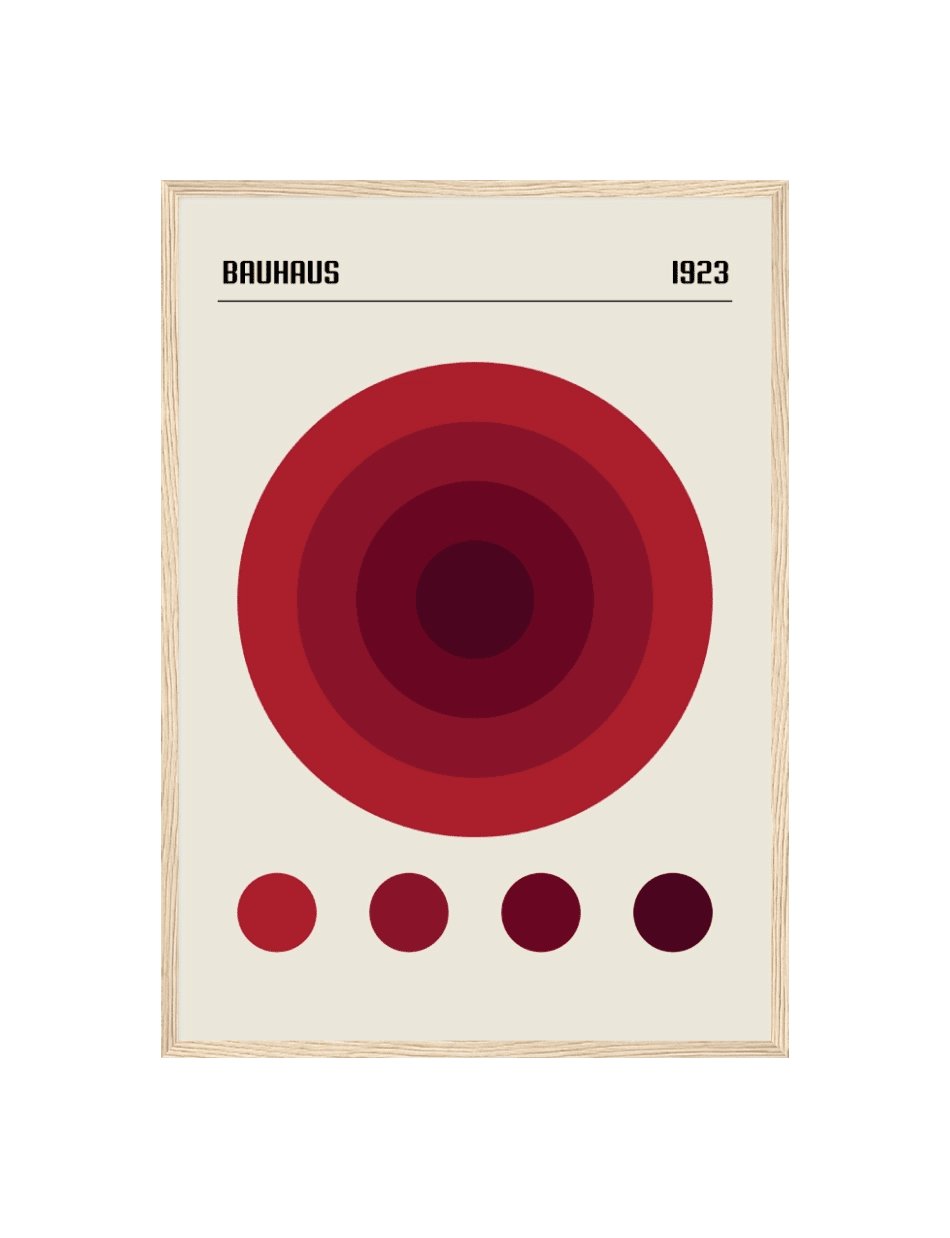 Bauhaus Red Color Palette