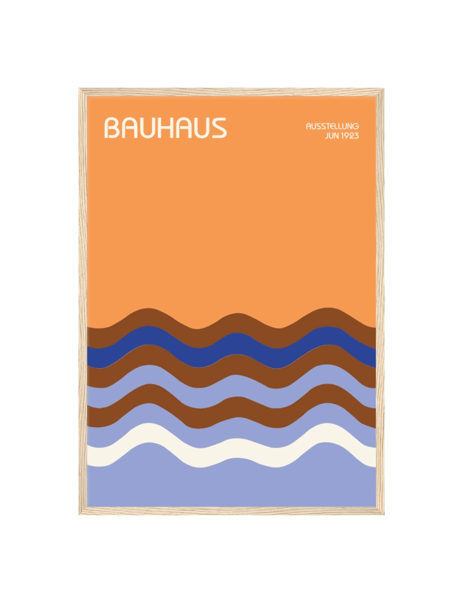 Elemental Swirl Orange - Bauhaus
