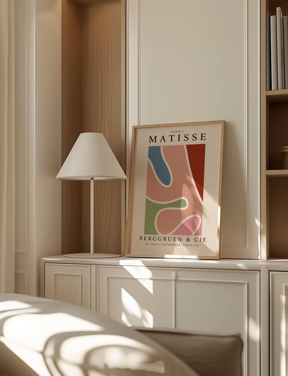 Abstract Contours Hommage a Matisse