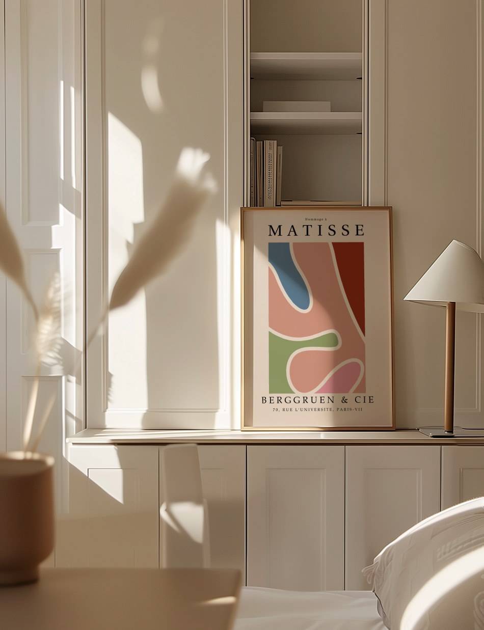 Abstract Contours Hommage a Matisse