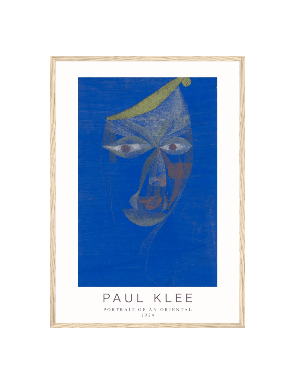 Bildnis eines Asiaten (Portrait of an Oriental) - Paul Klee