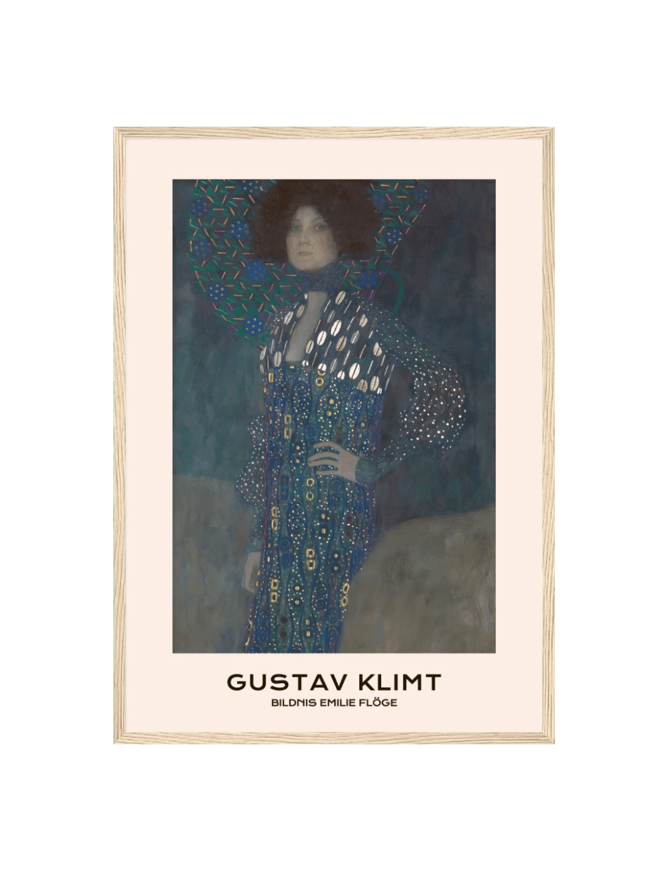 Bildnis Emilie Flöge - Gustav Klimt