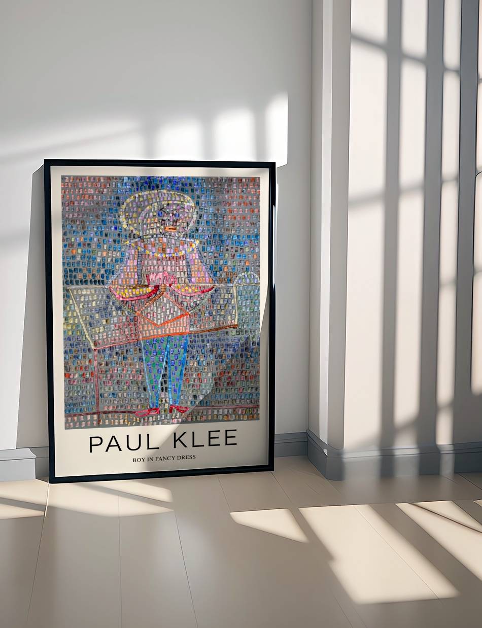 Boy in Fancy Dress - Paul Klee