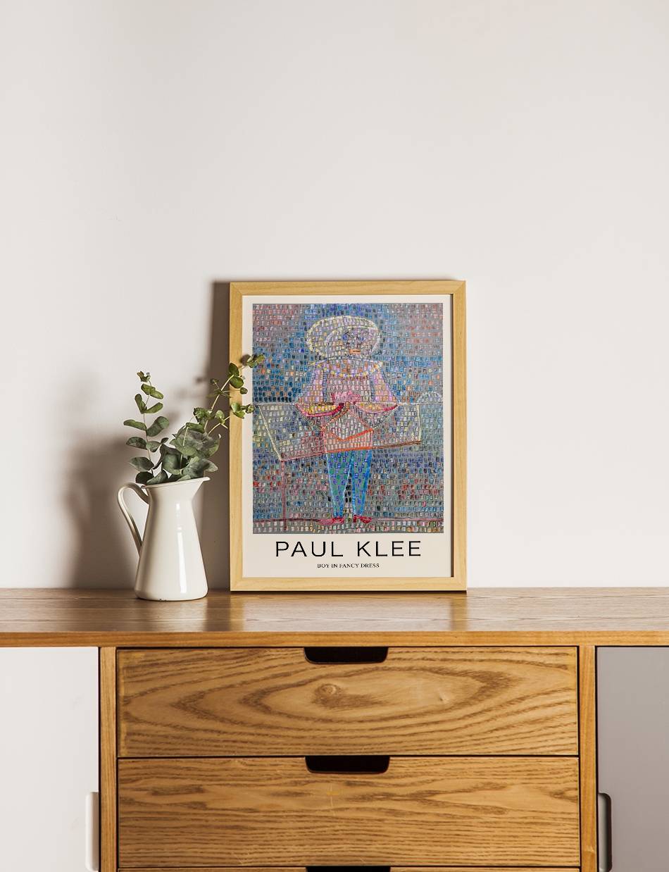 Boy in Fancy Dress - Paul Klee
