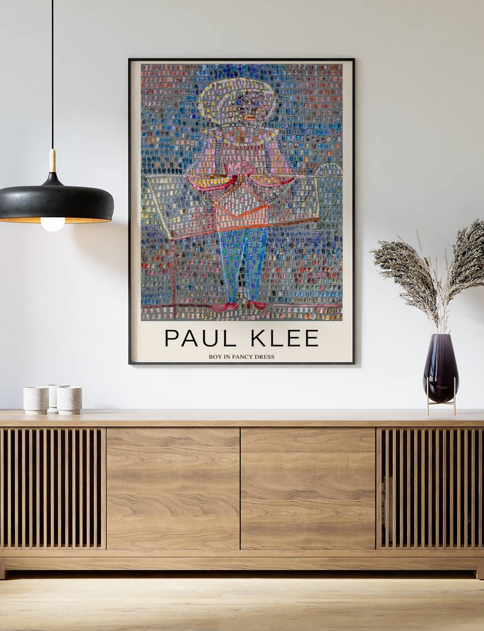 Boy in Fancy Dress - Paul Klee