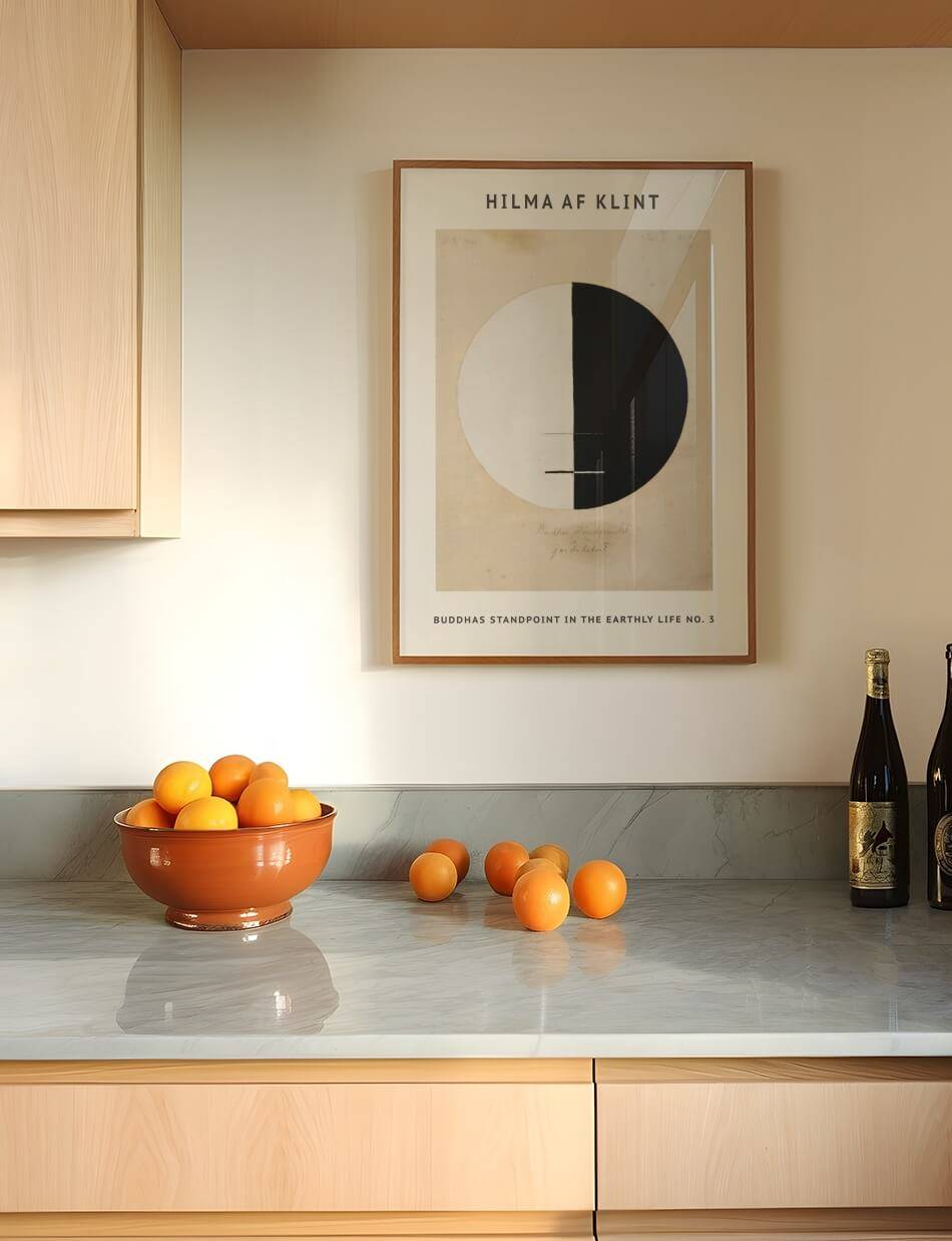 Buddhas Standpoint in the Earthly Life No. 3 - Hilma af Klint