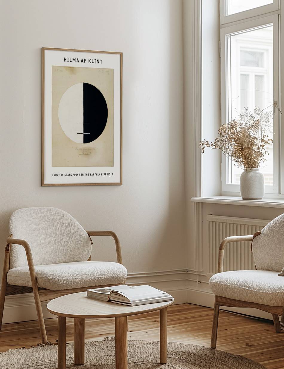 Buddhas Standpoint in the Earthly Life No 3 - Hilma af Klint