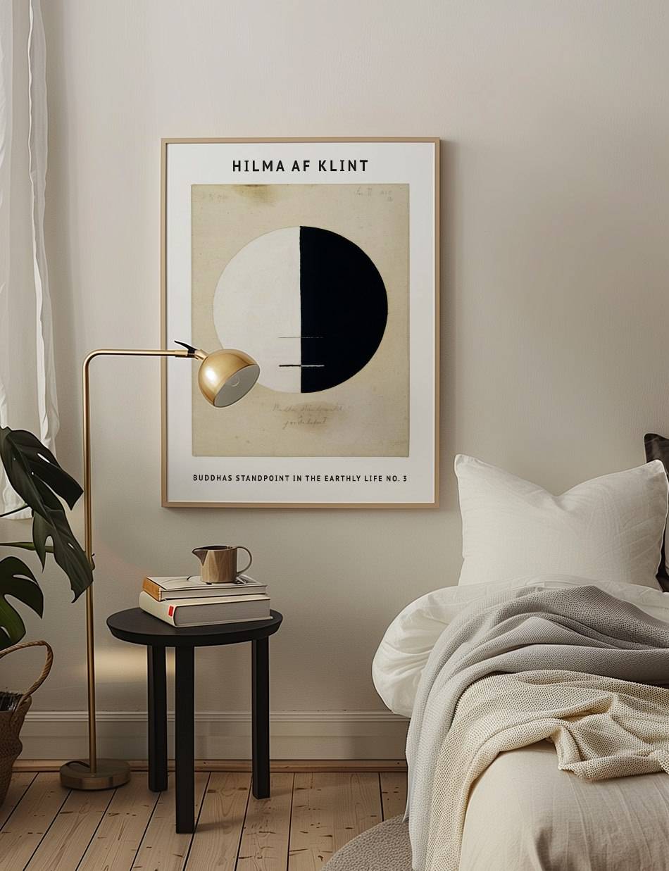 Buddhas Standpoint in the Earthly Life No 3 - Hilma af Klint