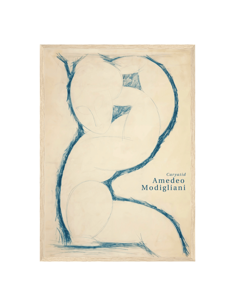 Caryatid - Amedeo Modigliani