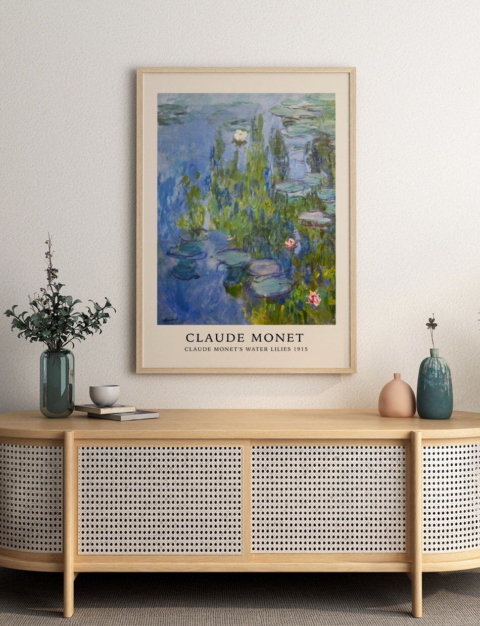 Claude Monets Water Lilies - Claude Monet