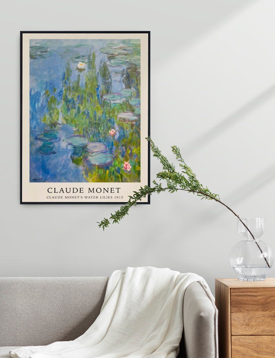 Claude Monets Water Lilies - Claude Monet