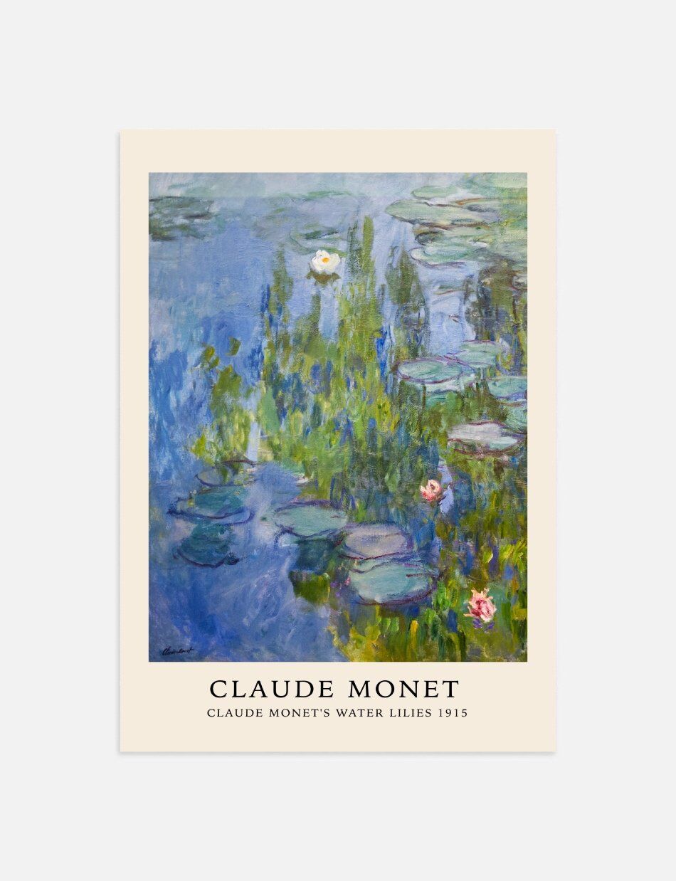 Claude Monets Water Lilies - Claude Monet
