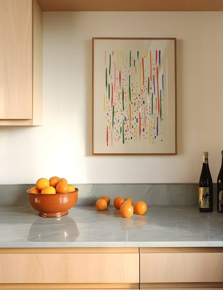 Colorful Lines and Dots