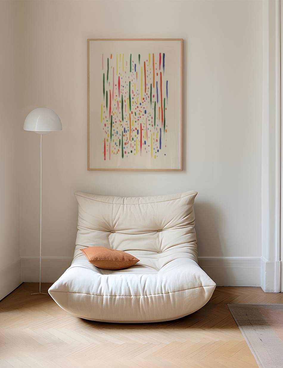 Colorful Lines and Dots