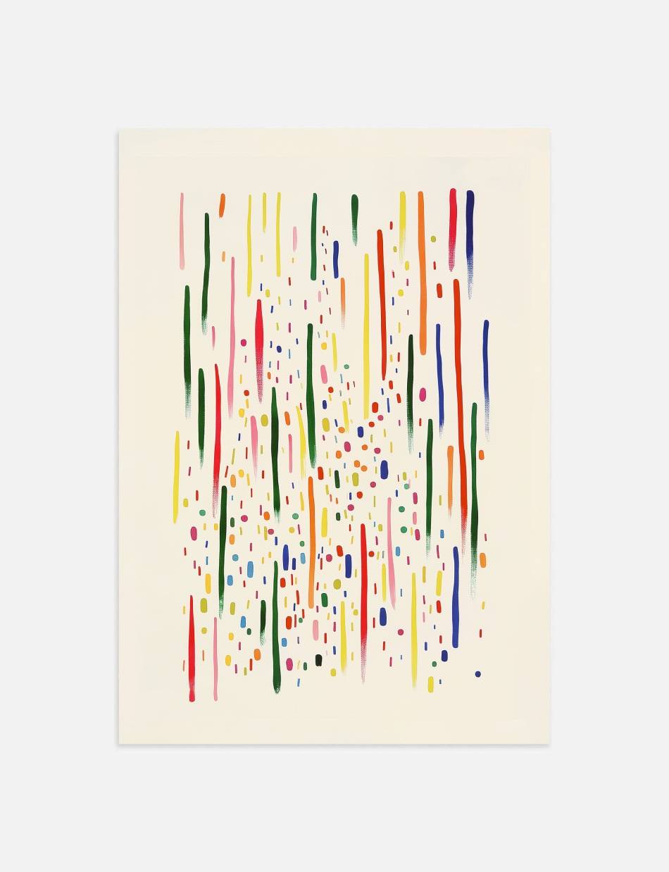 Colorful Lines and Dots