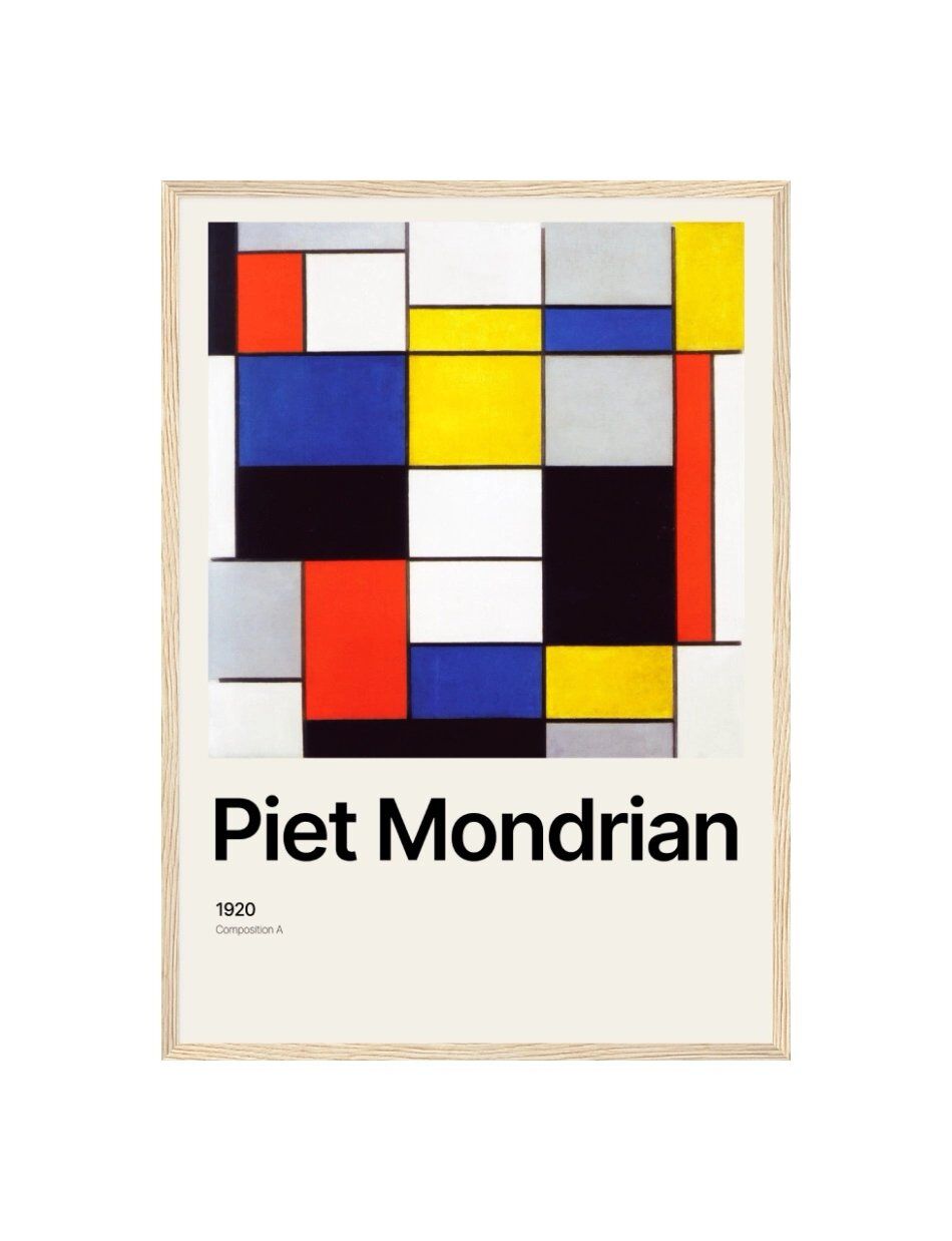 Composition A (1920) - Piet Mondrian