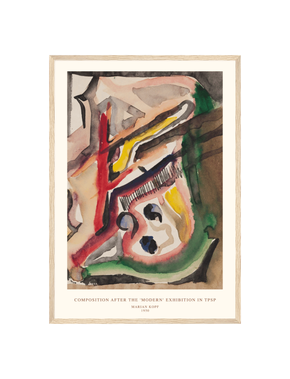 Composition After the 'Modern' Exhibition in Tpsp - Marian Kopf