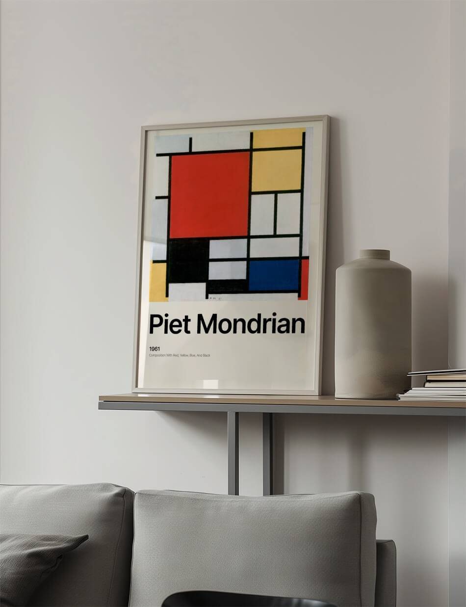 Composition with Red, Yellow, Blue, and Black (1921) - Piet Mondrian