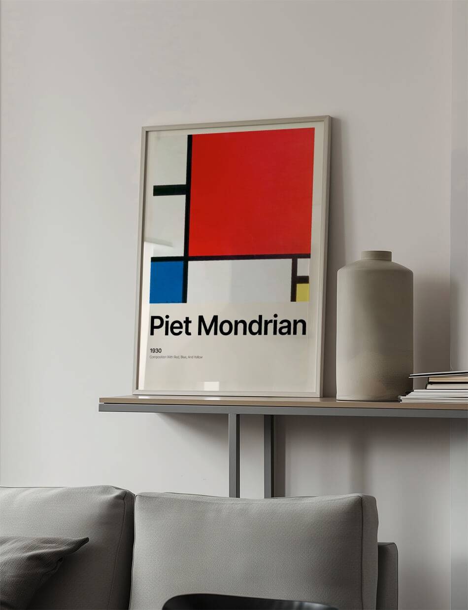 Composition with Red, Blue, and Yellow (1930) - Piet Mondrian