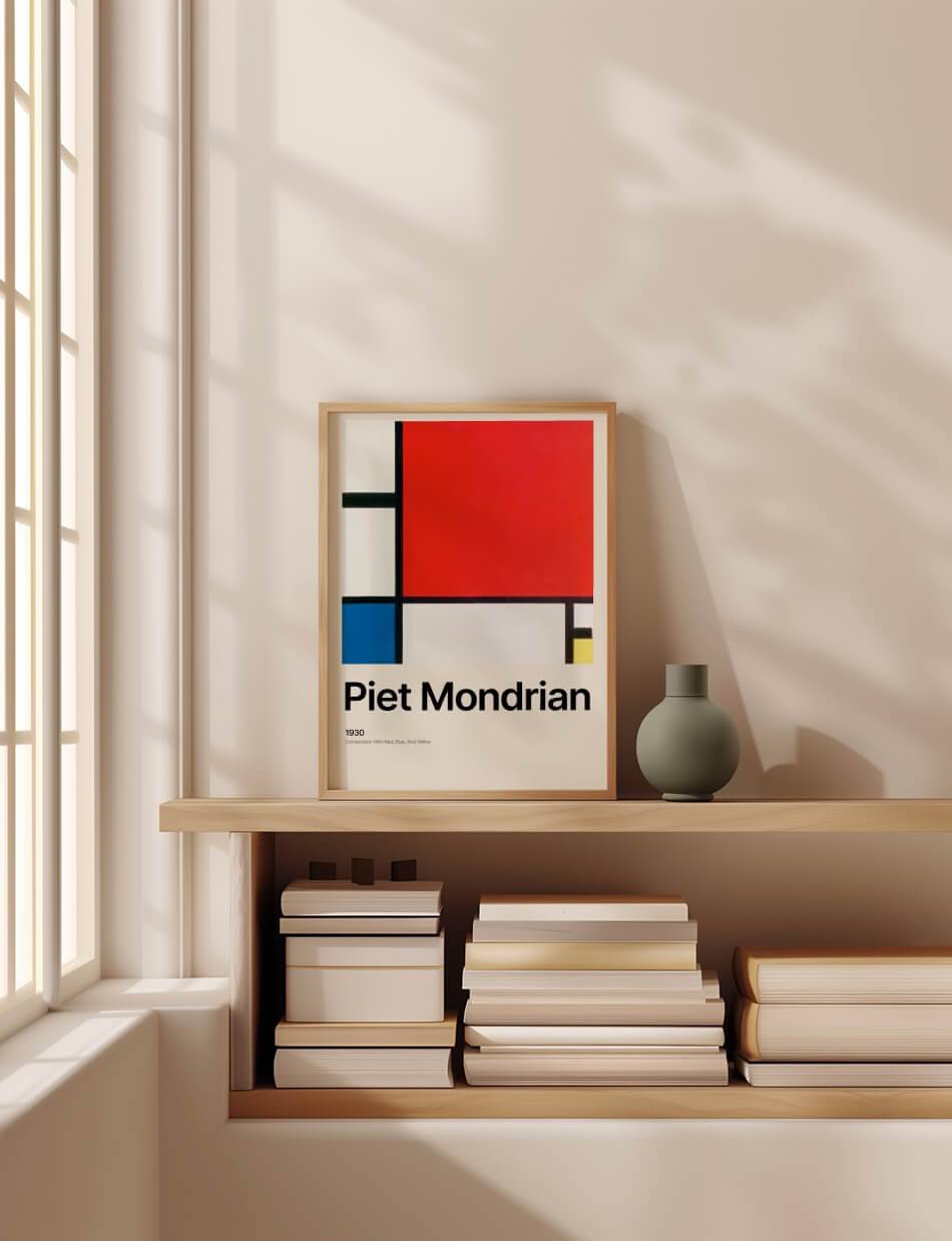 Composition with Red, Blue, and Yellow (1930) - Piet Mondrian