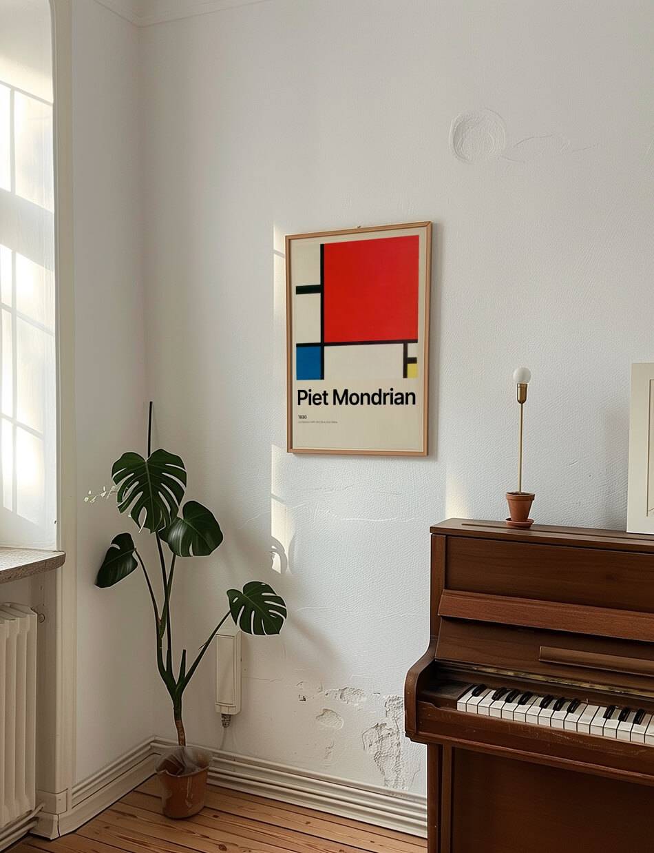 Composition with Red, Blue, and Yellow (1930) - Piet Mondrian