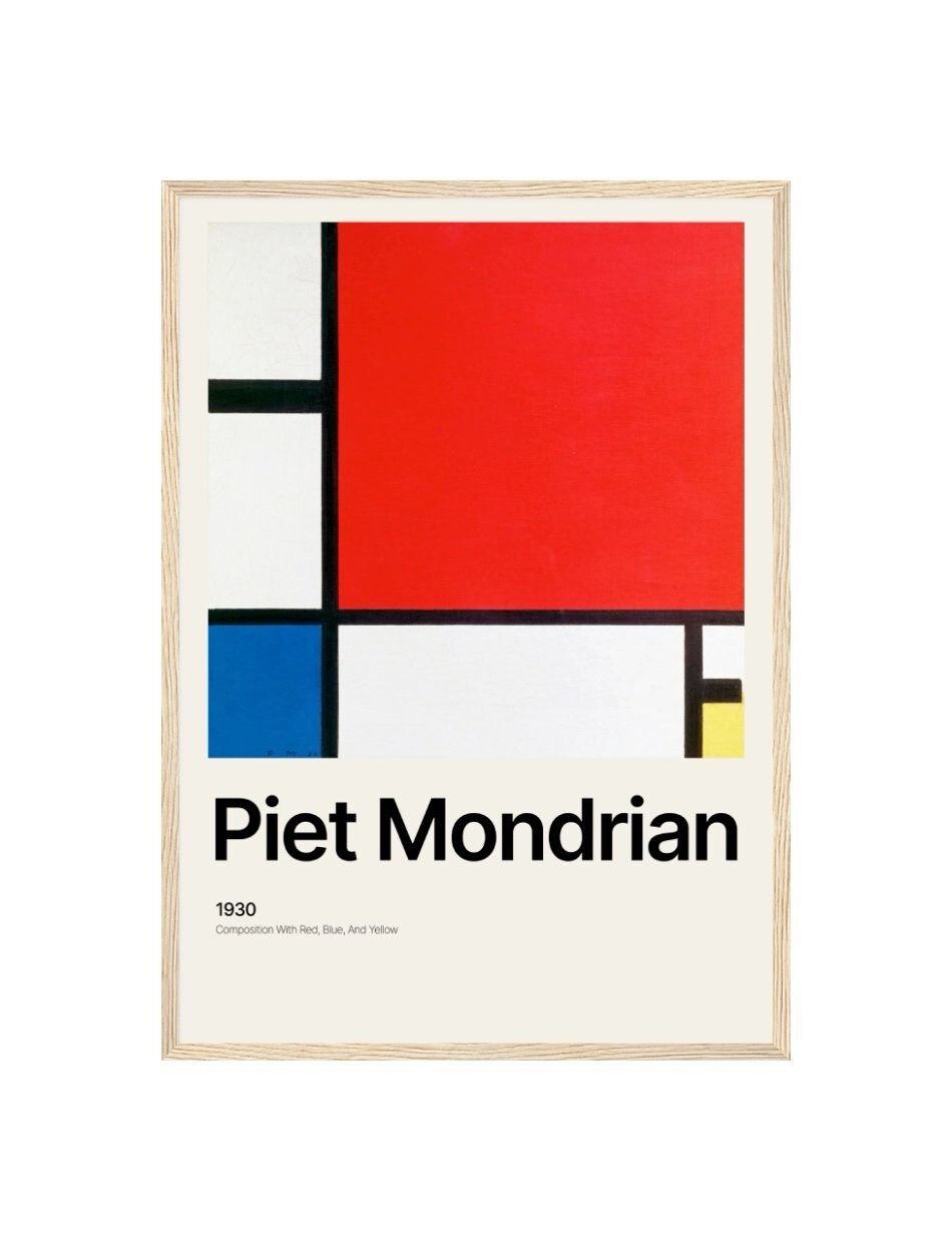 Composition with Red, Blue, and Yellow (1930) - Piet Mondrian