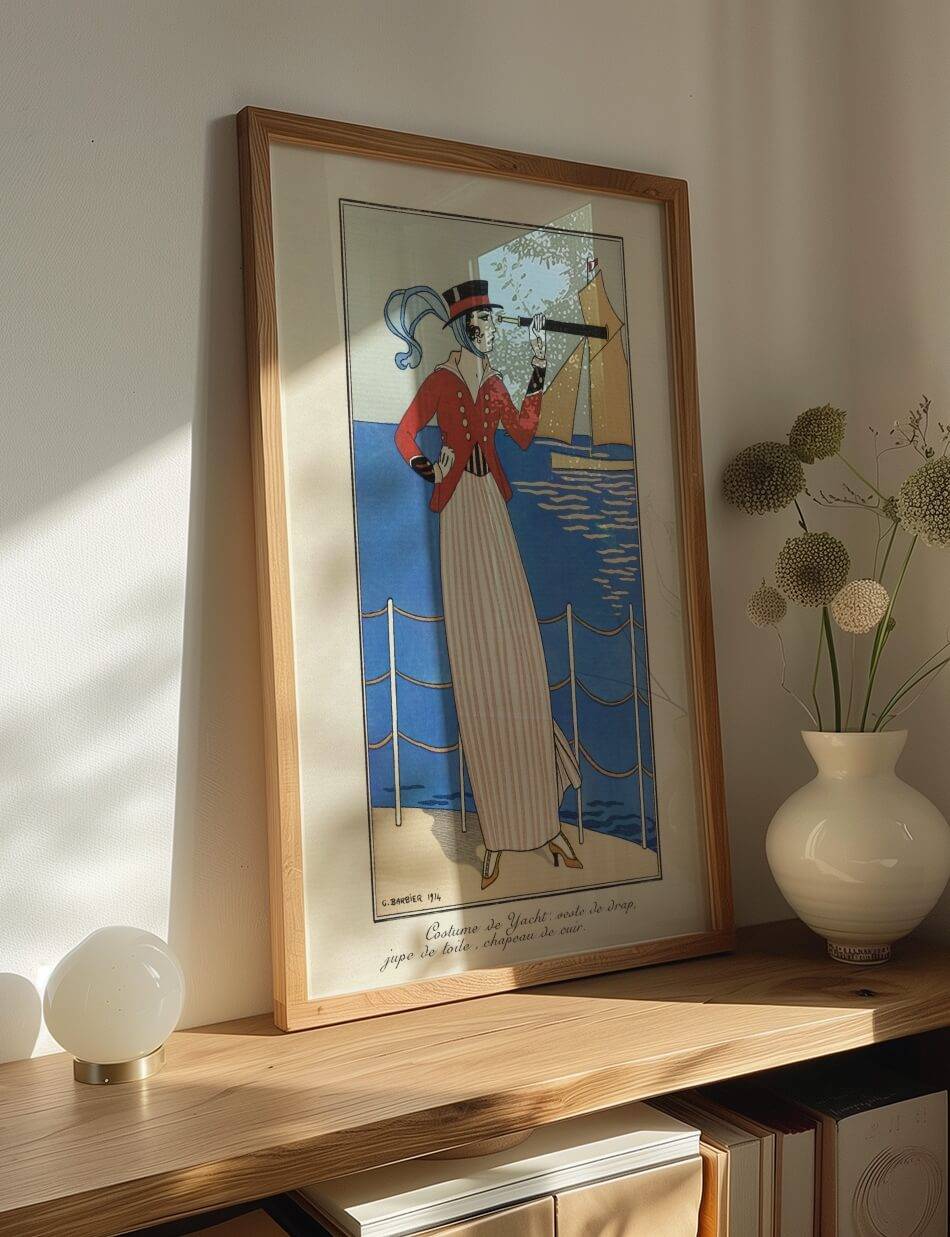 Costumes Parisiens, No.164: Costume de Yacht - George Barbier