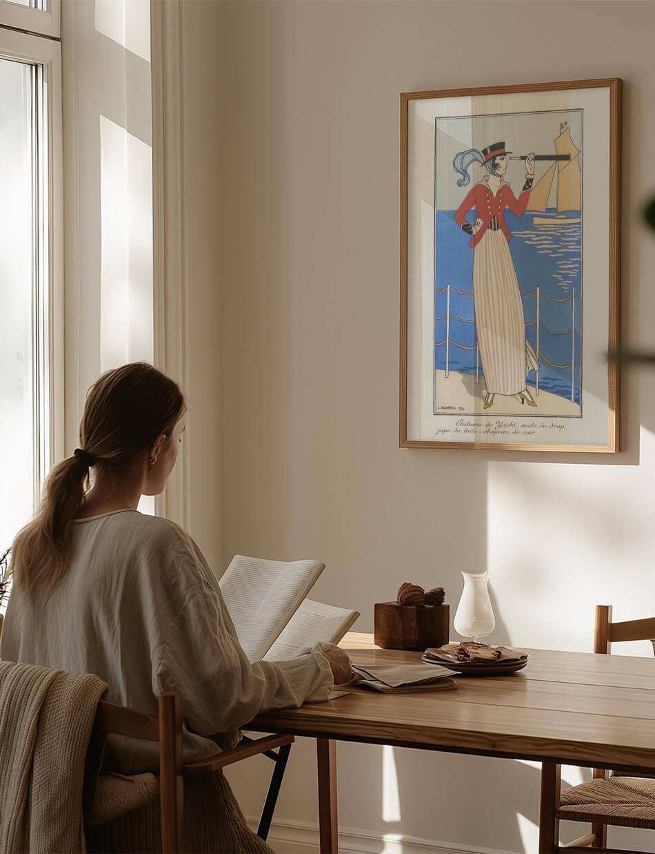 Costumes Parisiens, No.164: Costume de Yacht - George Barbier