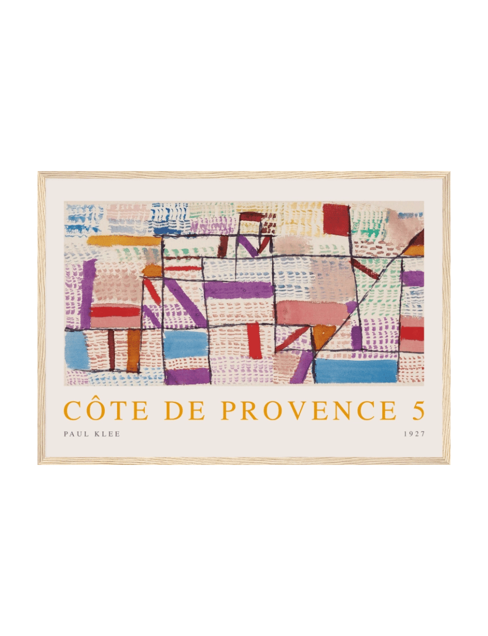 Cote de provence plakat