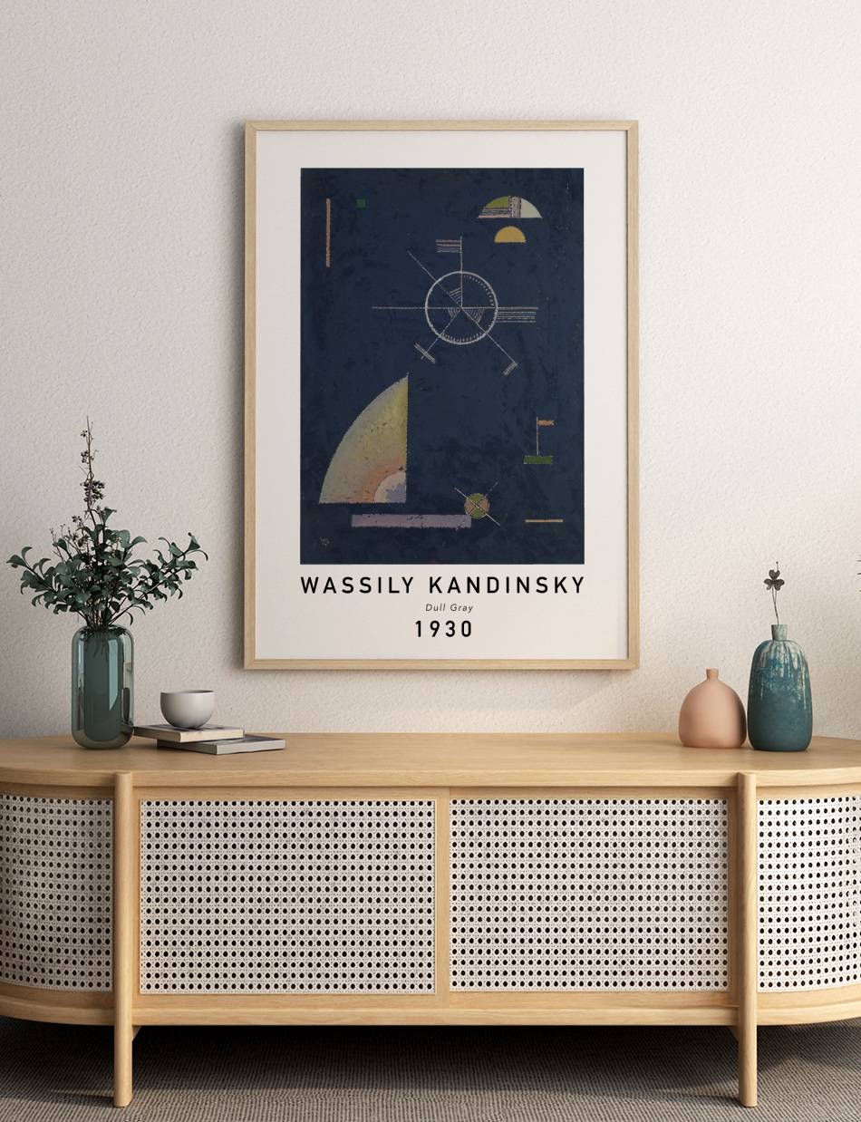 Dull gray - Wassily Kandinsky