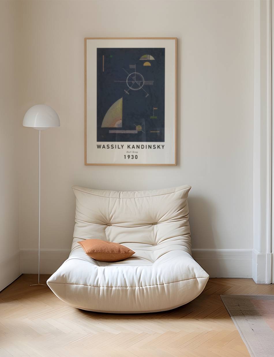 Dull gray - Wassily Kandinsky