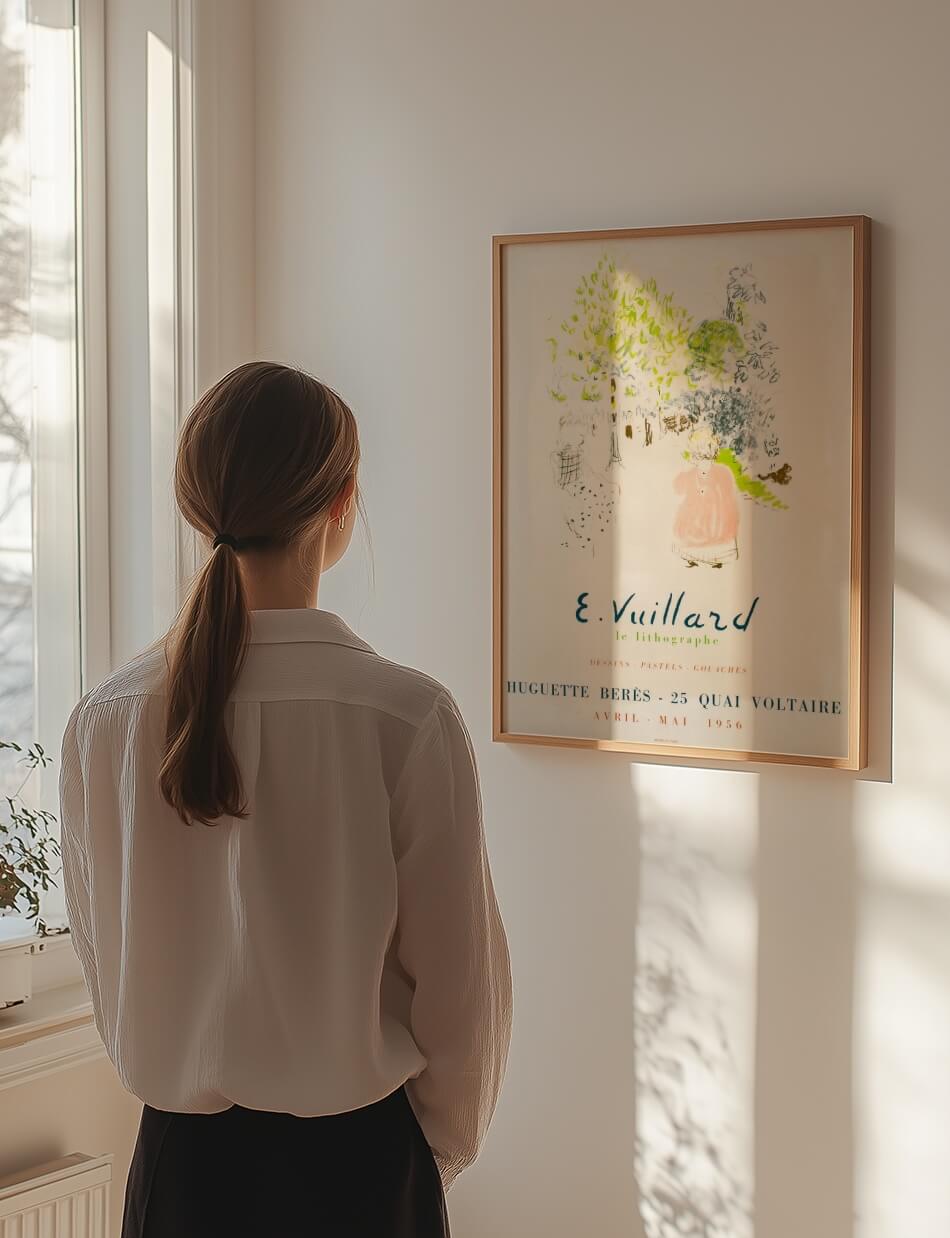 E. Vuillard Exhibition plakat