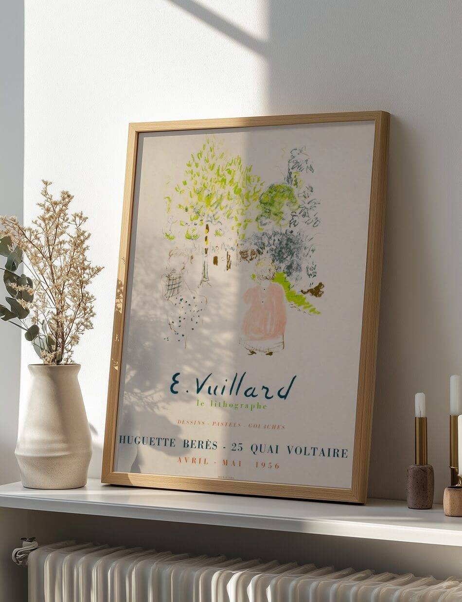 E. Vuillard Exhibition poster