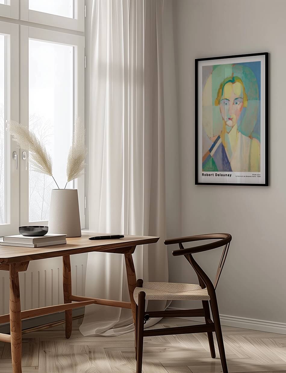 Étude pour le Portrait de Madame Heim - Robert Delaunay