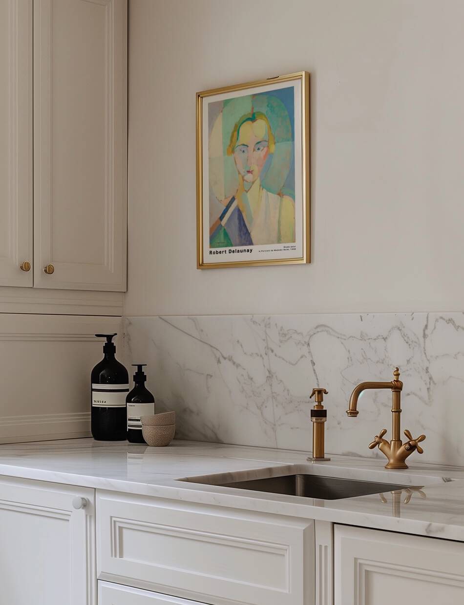 Étude pour le Portrait de Madame Heim - Robert Delaunay