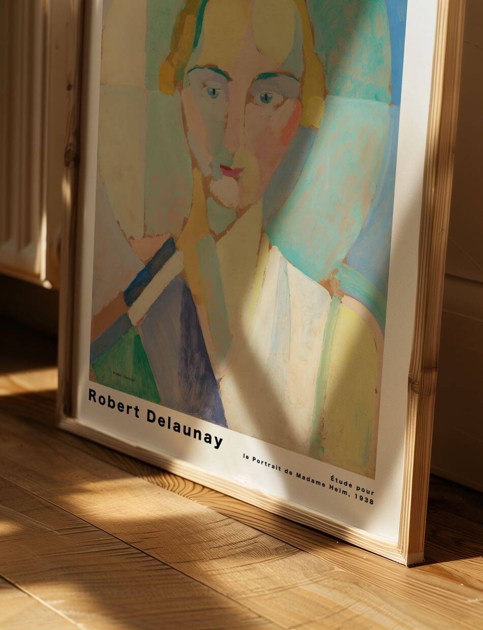 Étude pour le Portrait de Madame Heim - Robert Delaunay