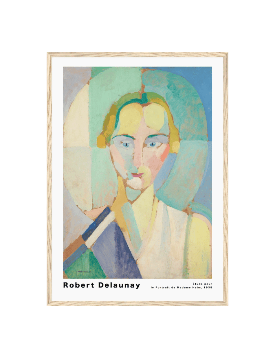 Étude pour le Portrait de Madame Heim - Robert Delaunay