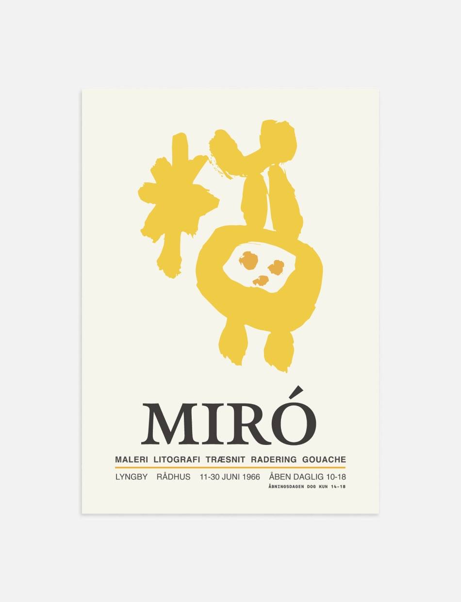 Exhibition Poster - Joan Miro
