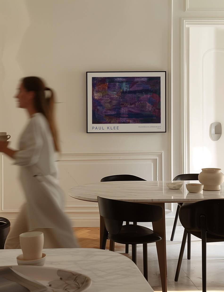 Flussbaulandschaft - Paul Klee