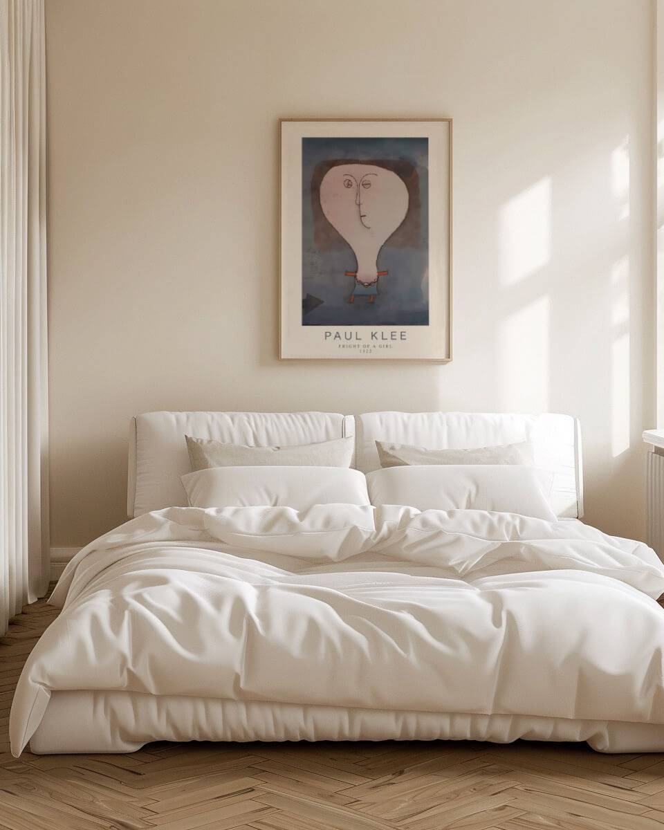 Fright of a Girl - Paul Klee